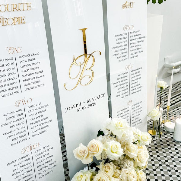 Extra Large Wedding Table Planner