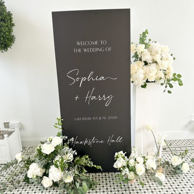 Extra Large Wedding Welcome Sign