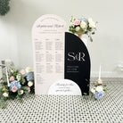 Personalised Wedding Reception Welcome Sign & Table Plan