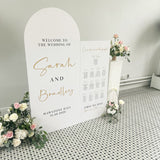 Personalised Wedding Welcome Sign Bundle