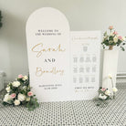 Wedding Seating Chart & Welcome Sign Package