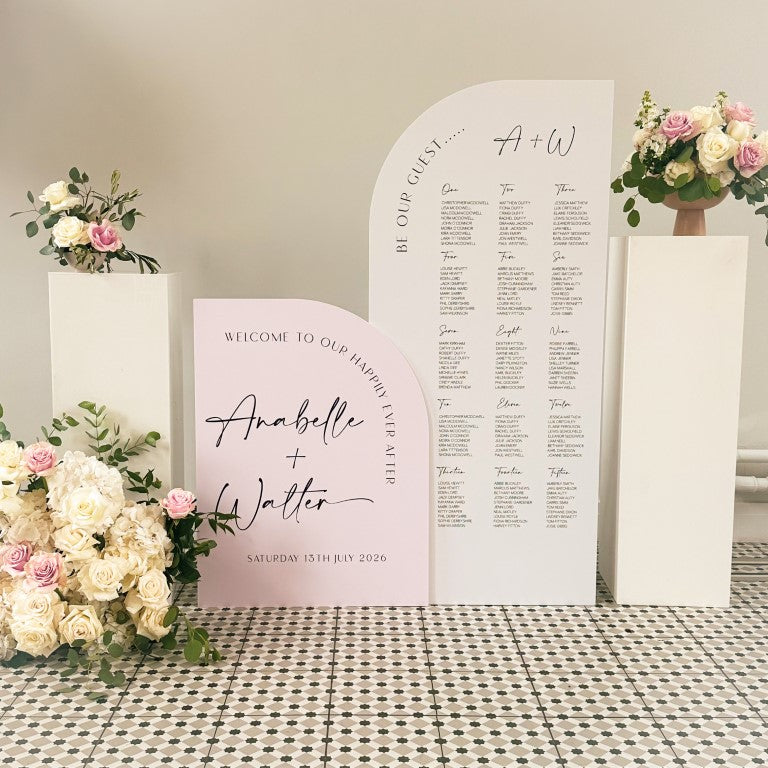 Combined Wedding Sign Package