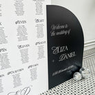 Black & White Wedding Signs