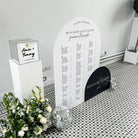 Monochrome Wedding Signage