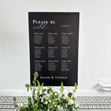 Any Colour Personalised Wedding Seating Planner