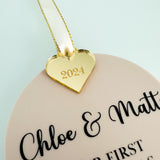 Engagement Personalised Bauble