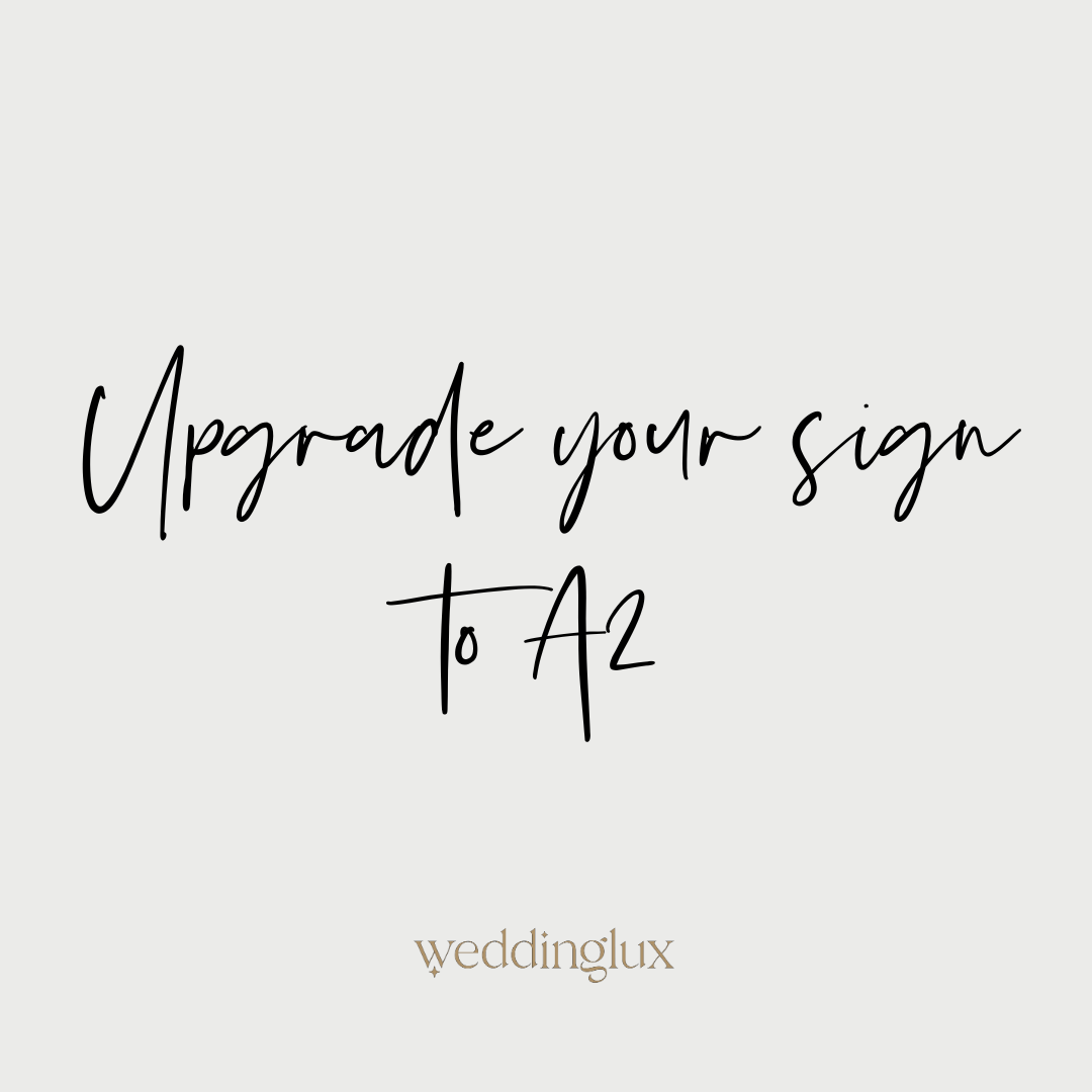 Upgrade Your Sign From A3 To A2