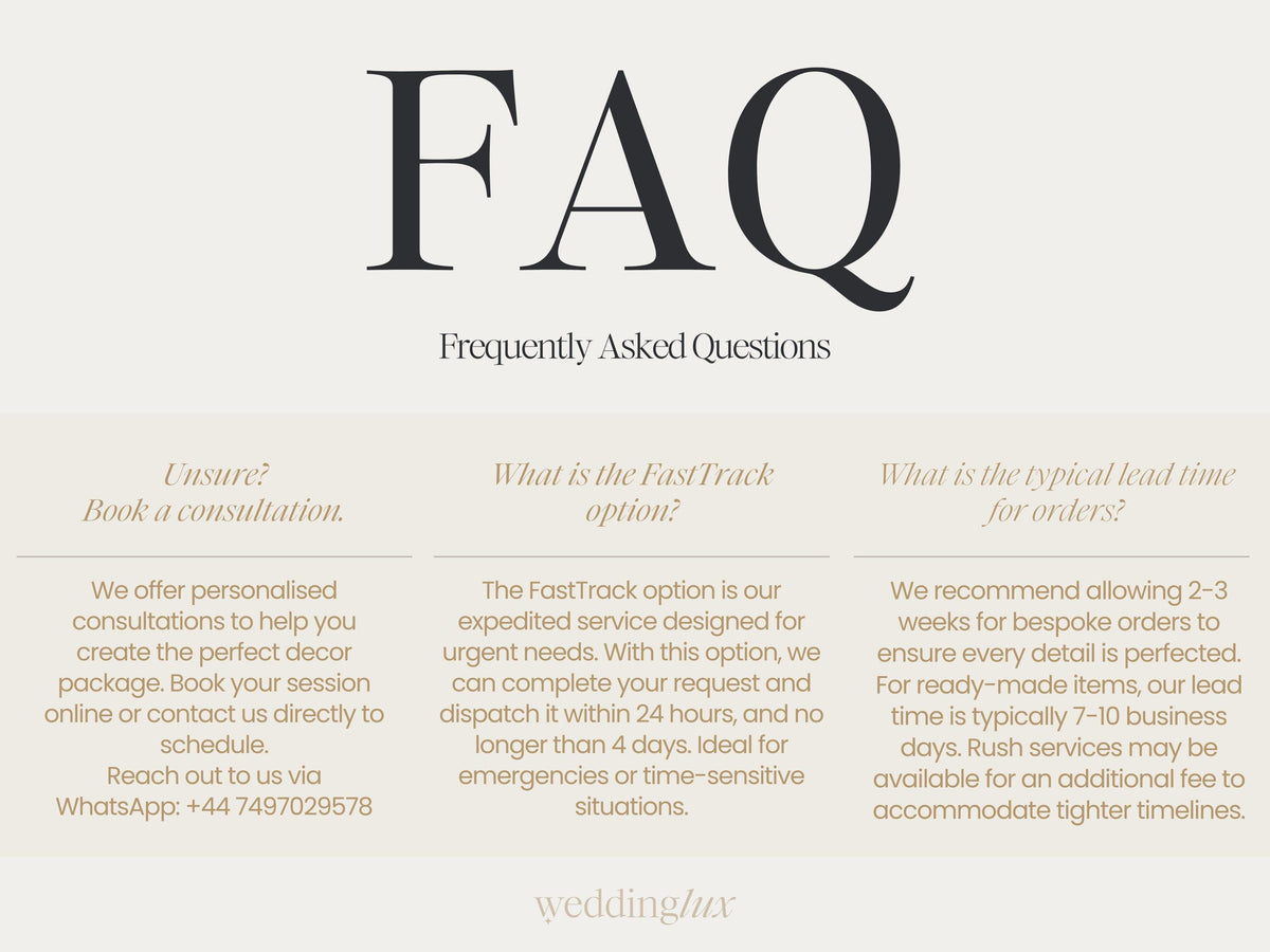 FAQ's