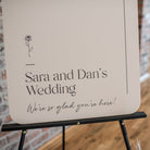 Simplistic Personalised Wedding Décor 