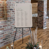 Simplistic Wedding Table Plan