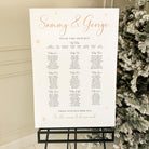 Christmas Wedding Seating Chart