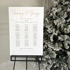 Double Sided Foam Board Wedding Sign