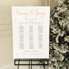 Christmas Wedding Table Plan