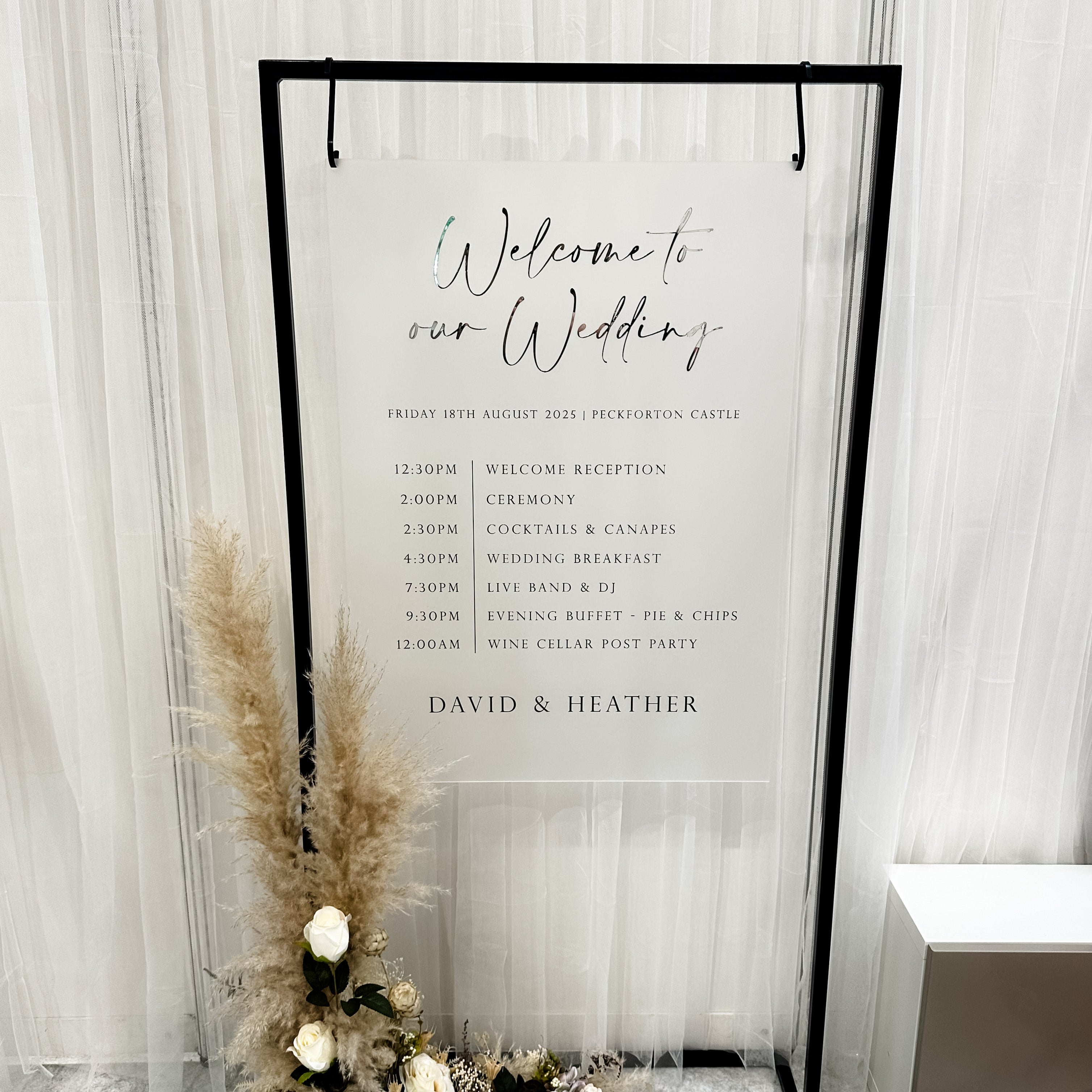 Luxury Wedding Signs