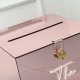 Luxury Mirror Wedding Card Mail Box