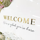 Wedding Welcome Flower Arrangement Box