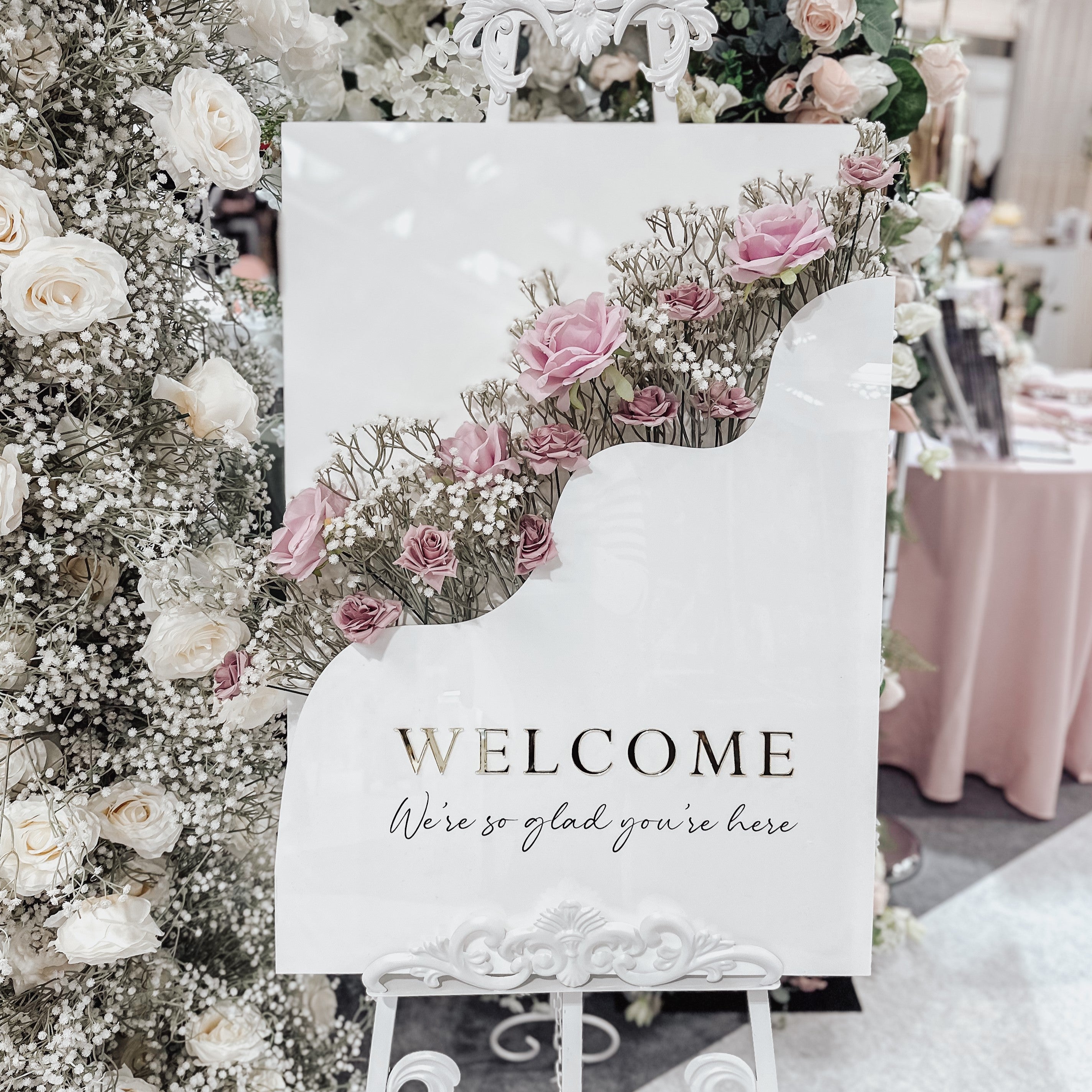 Statement Wedding Welcome Signs