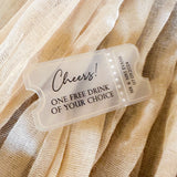 Frosted White Wedding Table Décor Favours