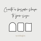 Create A Bespoke Shape For Your Sign