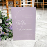 Any Colour Luxury Wedding Welcome Signs