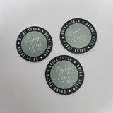 Vinyl Record Wedding Drinks Token Favours