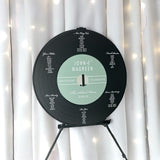 Vinyl Record Personalised Party Table Plan 