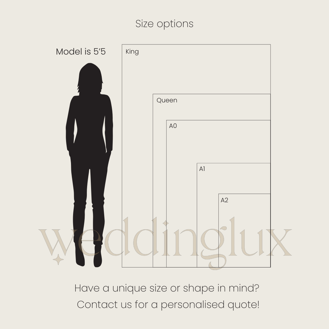 Extra Large Wedding Table Plan