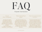FAQ's
