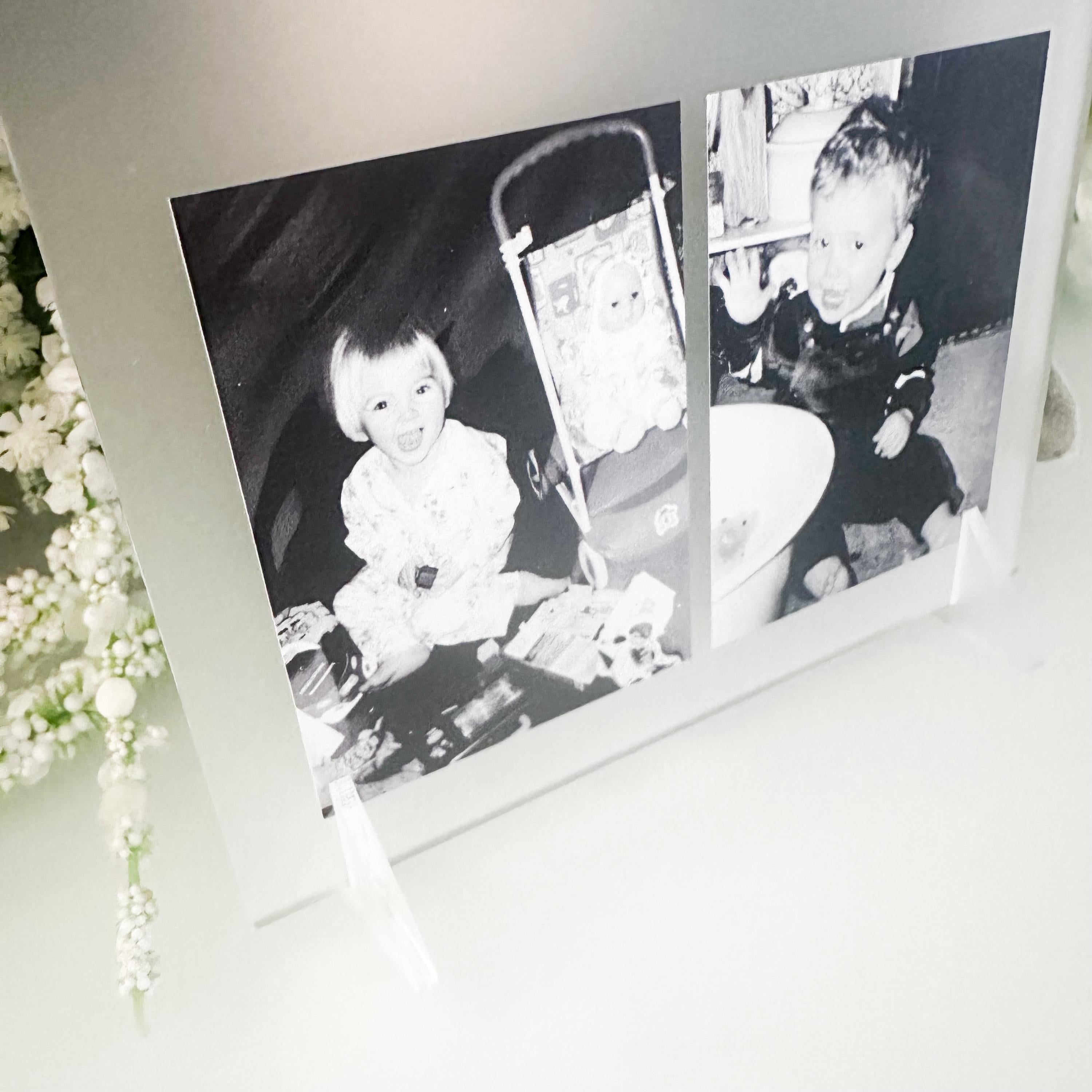 Baby Photo Personalised Wedding Table Names