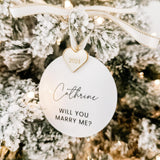 Will You Marry Me Christmas Gift Surprise