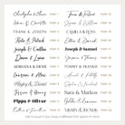 a collection of different fonts and names, likely used for branding or design purposes. The fonts vary in size and style, and the names are written in a unique, handwritten manner. The image does not contain any text that is too long or repetitive, and it does not describe each individual font or name in detail. The focus is on the variety and uniqueness of the fonts and names displayed.
