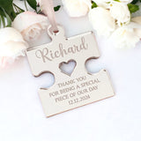 Engraved Personalised Wedding Place Cards