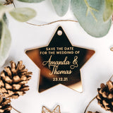 Christmas Star Save The Date 