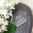 Minimalistic Wedding Name Places