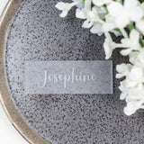 Frosted Acrylic Place Names