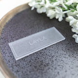Frosted Acrylic Place Card