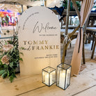 Luxury Welcome Wedding Sign