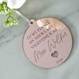 Fiancé Last Valentine's Day As Miss... Personalised Gift