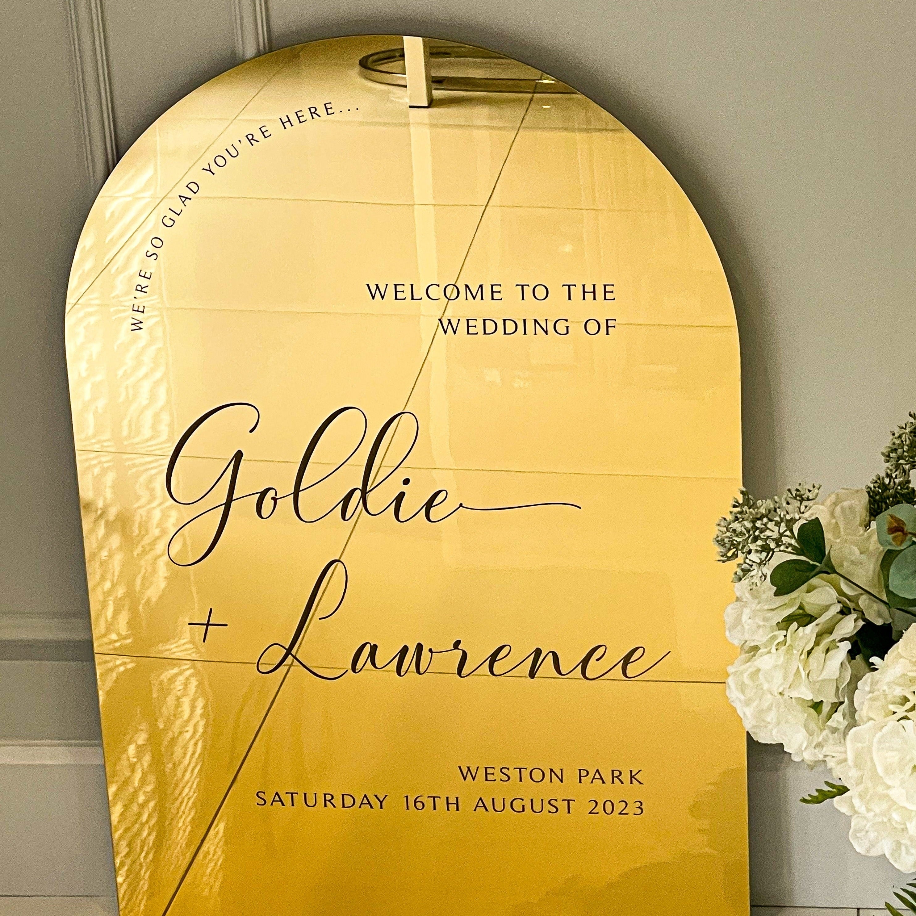 Wedding Welcome Signs