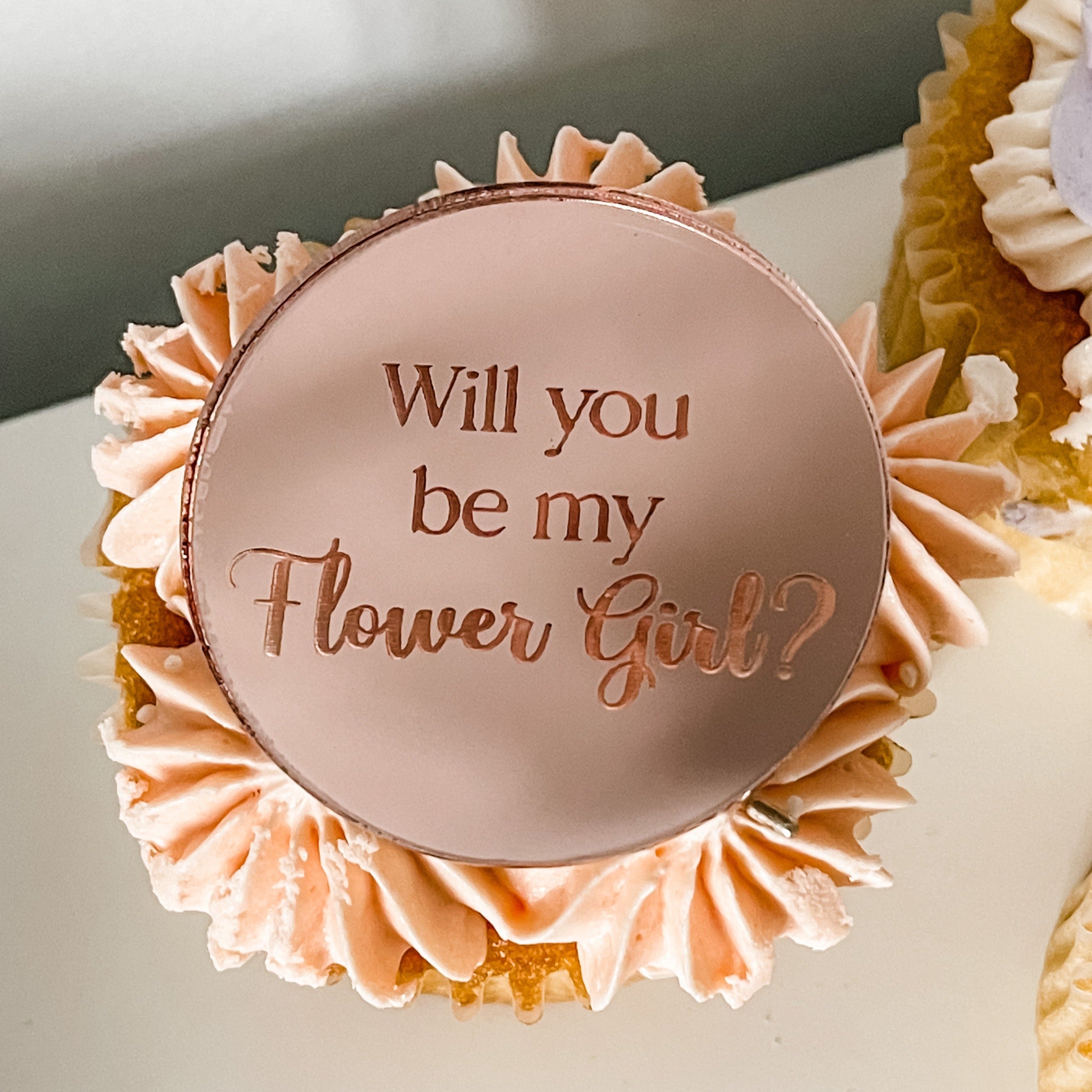 Will You Be My Bridesmaid Cake Charm