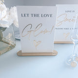 Luxury Engagement Party Signs