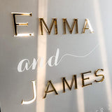 Personalised Wedding Welcome Signs