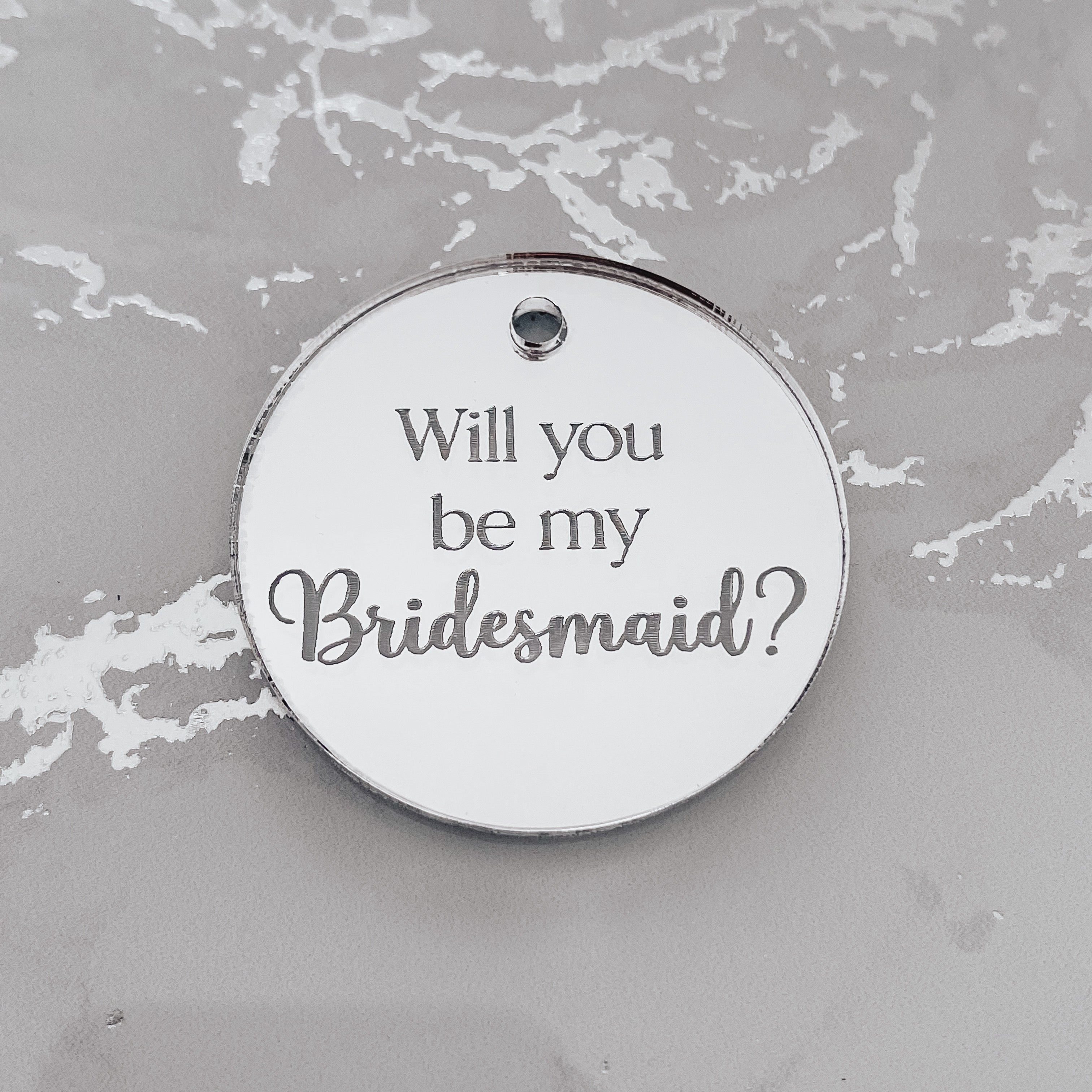 Will You Be My Bridesmaid Cake Charms