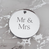 Mr & Mrs Engraved Gift Tag