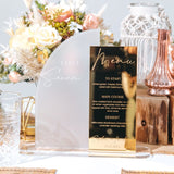 Luxury Gold Mirror Wedding Table Décor
