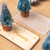 Christmas Wedding Party Place Names