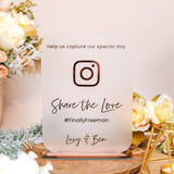 Luxury Social Media Wedding Signs