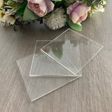 Acrylic Blank Place Names Square - Wedding Lux