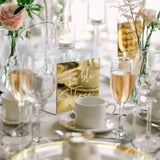 Engraved Gold  Table Names