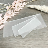 Frosted Acrylic Blank Rectangle